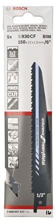 Bosch S 930 CF 100mm 5'li Metal Endurance Panter Testere Ucu 2608657527